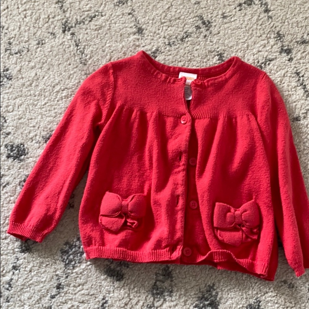 Gymboree poppy cardigan